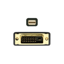 foto de CABLE CONVERSOR AISENS MINI DISPLAYPORT A DVI NEGRO 2.0M