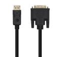 foto de CABLE CONVERSOR AISENS DISPLAYPORT A DVI DP/M-DVI/M NEGRO 3.0M