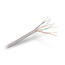 foto de BOBINA CABLE RED AISENS RJ45 CAT.5E UTP RIGIDO AWG24 GRIS 100M