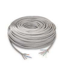 foto de BOBINA CABLE RED AISENS RJ45 CAT.6 UTP RIGIDO AWG24 GRIS 305M