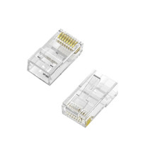 foto de CONECTOR AISENS RJ45 8 HILOS CAT.6 AWG24 (100 UDS)