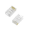 foto de CONECTOR AISENS RJ45 8 HILOS CAT.6 AWG24 (100 UDS)