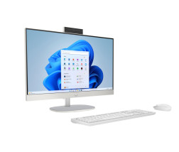 foto de HP 24-cr0040ns Intel? Core? i3 i3-1315U 60,5 cm (23.8) 1920 x 1080 Pixeles 8 GB DDR4-SDRAM 512 GB SSD Windows 11 Home Wi-Fi 6 (802.11ax) Blanco