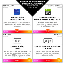 foto de PORTATIL HP VICTUS 16-R1026NS i7-14650HX/16GB/1TB/RTX4060/16FHD/FreeDOS