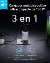 foto de Anker A2688341 cargador de dispositivo m?vil Universal Negro Corriente alterna Interior