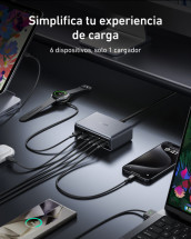 foto de CARGADOR ANKER PRIME CHARGER (200W 6 PORTS GAN)