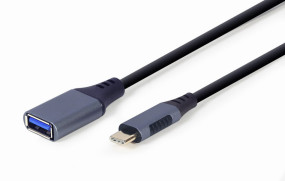 foto de ADAPTADOR GEMBIRD USB-C A OTG (CM/AF) GRIS ESPACIAL