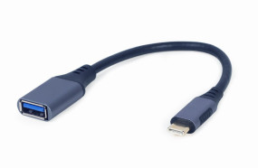 foto de ADAPTADOR GEMBIRD USB-C A OTG (CM/AF) GRIS ESPACIAL