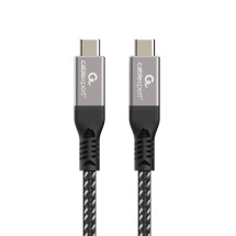 foto de CABLE GEMBIRD USB 4 TIPO C DE PRIMERA CALIDAD, 40 GBPS, 240 W, 1,5 M