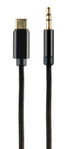 foto de CABLE USB GEMBIRD TIPO C A AUX ESTEREO DE 3,5 MM, 1,5 M, NEGRO