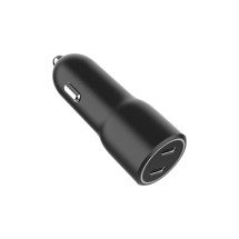 foto de CARGADOR RAPIDO COCHE GEMBIRD POWER LIVERY- 2 PUERTOS USB TIPO C, 40 W, NEGRO