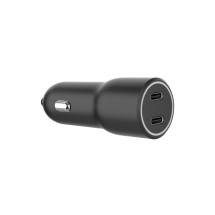 foto de CARGADOR RAPIDO COCHE GEMBIRD POWER LIVERY- 2 PUERTOS USB TIPO C, 40 W, NEGRO