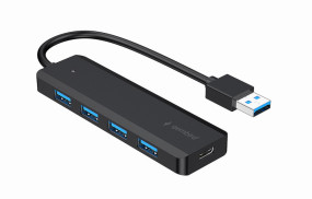 foto de CONCENTRADOR GEMBIRD USB 3.1 (GEN.1) DE 4 PUERTOS