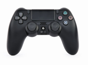 foto de MANDO DE JUEGOS INALAMBRICO GEMBIRD PARA PLAYSTATION 4 O PC, NEGRO