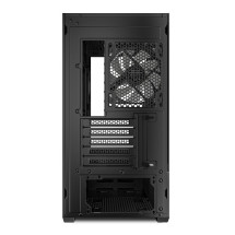 foto de CAJA GAMING mATX SHARKOON MK6 RGB 3XVENT 120MM 2XUSB SN FUENTE NEGRO