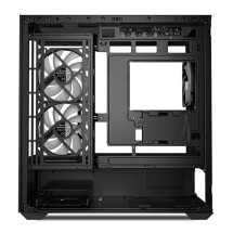 foto de CAJA GAMING mATX SHARKOON MK6 RGB 3XVENT 120MM 2XUSB SN FUENTE NEGRO