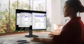 foto de MONITOR PHILIPS 23,8 24E1N1100A/00 FHD MULTIMENDIA 100HZ HDMI HDCP VGA