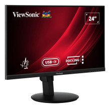foto de MONITOR VIEWSONIC 24 VG2409-U FHD IPS 2 X HDMI DP IN OUT USB C RJ45 ERGO