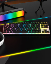 foto de TECLADO KROM KERNEL PRO MINI INALAMBRICO RETROILUMINADO MECANICO NEGRO