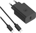 foto de CARGADOR DE PARED MOTOROLA 30W 1XUSB-C + CABLE