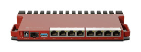 foto de SWITCH MIKROTIK L009UIGS-RM SWITCH 8 PUERTOS GIGABIT 1 PUERTO SFP