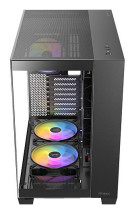 foto de CAJA ANTEC C8 ARGB E-ATX NEGRO 2XVENT 160 MM 1X140MM 2XUSB SN FUENTE