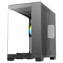 foto de CAJA ANTEC C8 ARGB E-ATX NEGRO 2XVENT 160 MM 1X140MM 2XUSB SN FUENTE