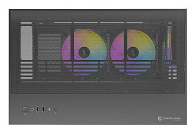 foto de CAJA ANTEC C8 ARGB E-ATX NEGRO 2XVENT 160 MM 1X140MM 2XUSB SN FUENTE