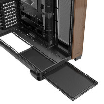 foto de CAJA ANTEC C8 CURVE WOOD E-ATX NEGRO 2XVENT 160 MM 1X140MM 2XUSB SN FUENTE