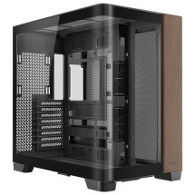 foto de CAJA ANTEC C8 CURVE WOOD E-ATX NEGRO 2XVENT 160 MM 1X140MM 2XUSB SN FUENTE
