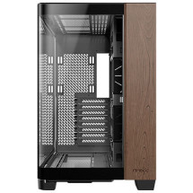 foto de CAJA ANTEC C8 CURVE WOOD E-ATX NEGRO 2XVENT 160 MM 1X140MM 2XUSB SN FUENTE