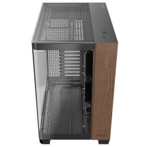foto de CAJA ANTEC C8 CURVE WOOD E-ATX NEGRO 2XVENT 160 MM 1X140MM 2XUSB SN FUENTE