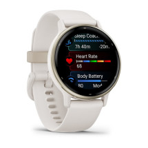 foto de SMARTWATCH GARMIN VIVOACTIVE 5 GPS WIFI IVORY/CREAM GOLD
