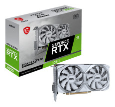 foto de TARJETA GRAFICA MSI RTX 3050 VENTUS 2X WHITE 8GB OC