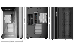 foto de CAJA BEQUIET LIGHT BASE 600 DX ATX SIN FUENTE ARGB NEGRO