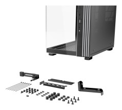 foto de CAJA BEQUIET LIGHT BASE 600 LX ATX 4 VENTX 140MM SIN FUENTE ARGB NEGRO