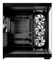 foto de CAJA BEQUIET LIGHT BASE 600 LX ATX 4 VENTX 140MM SIN FUENTE ARGB NEGRO