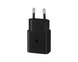 foto de CARGADOR SAMSUNG EP-T1510 USB-C 15W BLACK CON CABLE