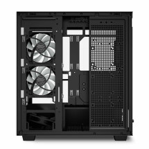 foto de CAJA ATX SHARKOON REBEL C60 2VENTX120MM 2XUSB3 SIN FUENTE NEGRO