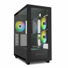 foto de CAJA ATX SHARKOON REBEL C60 2VENTX120MM 2XUSB3 SIN FUENTE NEGRO