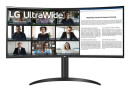 foto de MONITOR LG 34WR55QK-B 34 LED UWQHD 5MS CURVO NEGRO HDMI X2 USB-C REGULABLE VESA