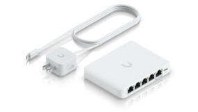 foto de SWITCH UBIQUITI USW-FLEX-2.5G-5 UNIFI SWITCH FLEX 2.5GB