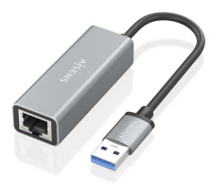 foto de CONVERSOR AISENS USB 3.0 A ETHERNET GIGABIT 10/100/1000 GRIS 15CM