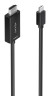 foto de CABLE CONVERSOR AISENS MINI DP/M A HDMI/M 4K@60HZ NEGRO 0.6M