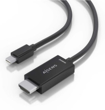 foto de CABLE CONVERSOR AISENS MINI DP/M A HDMI/M 4K@60HZ NEGRO 1.5M