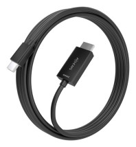 foto de CABLE CONVERSOR AISENS MINI DP/M A HDMI/M 4K@60HZ NEGRO 3.0M