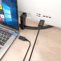 foto de CABLE CONVERSOR AISENS DISPLAYPORT/M A HDMI/M 4K@60HZ NEGRO 2.0M
