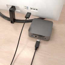 foto de CABLE CONVERSOR AISENS DISPLAYPORT/M A HDMI/M 4K@60HZ NEGRO 2.0M