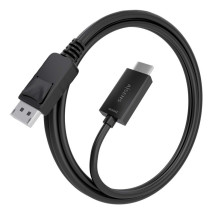 foto de CABLE CONVERSOR AISENS DISPLAYPORT/M A HDMI/M 4K@60HZ NEGRO 2.0M