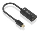 foto de CONVERSOR AISENS MINI DP/M A HDMI/H 4K@60HZ NEGRO, 15CM